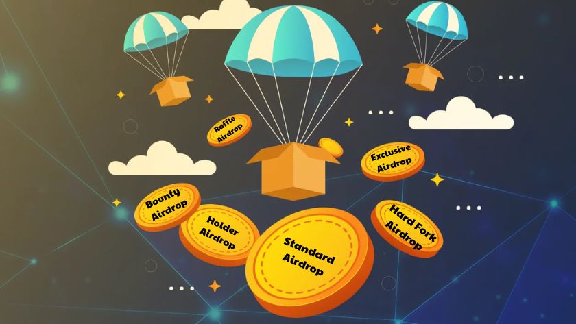 Các loại Airdrop Coin Các loại Airdrop Coin