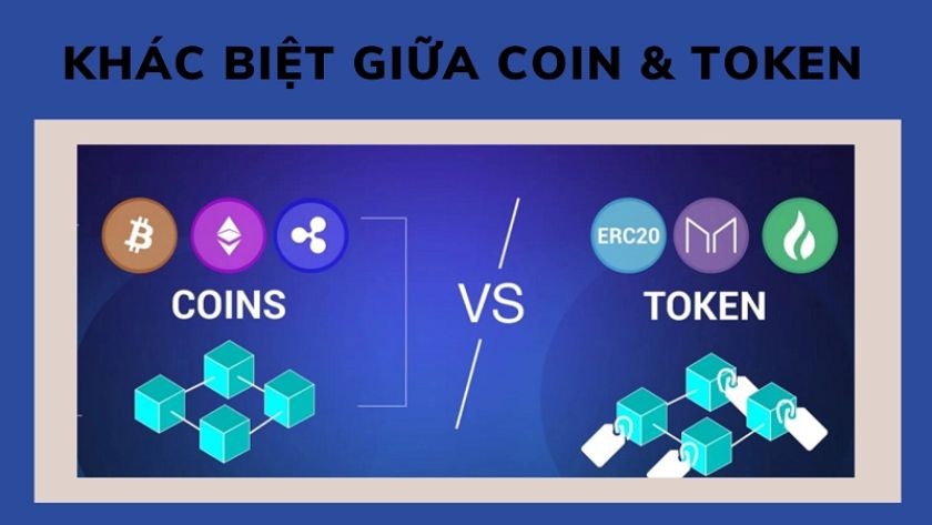 Phân biệt Coin vs Token