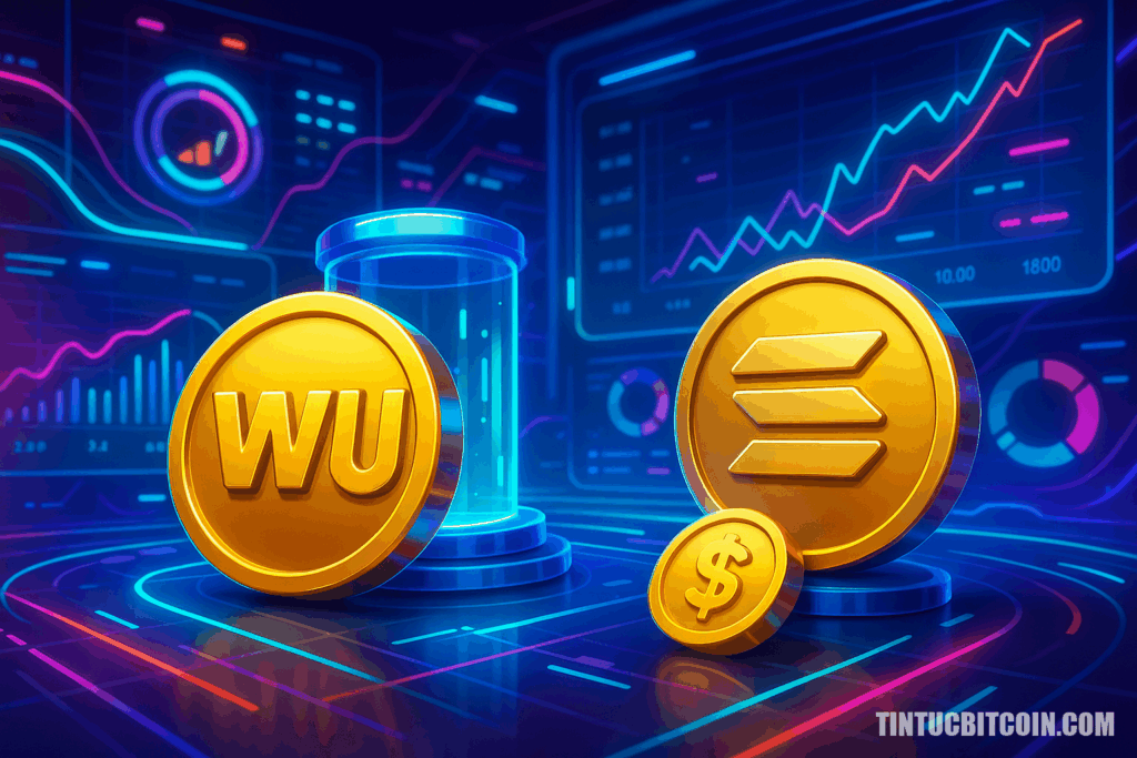 Western Union ra mắt stablecoin USDPT  Western Union ra mắt stablecoin USDPT
